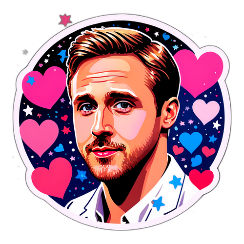 Glitzy Ryan Gosling Matrícula