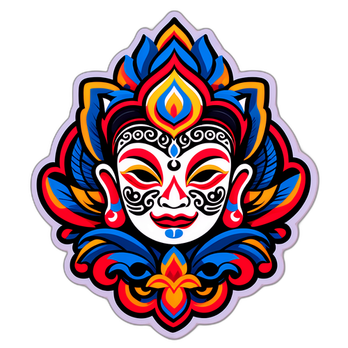 독특한 타투 스타일 스티커