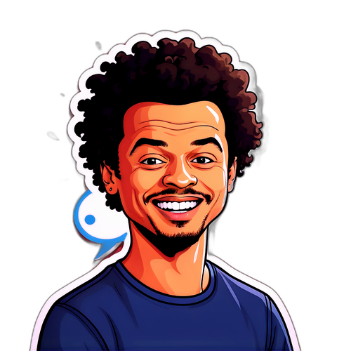 Grappige Sticker van Kev Adams