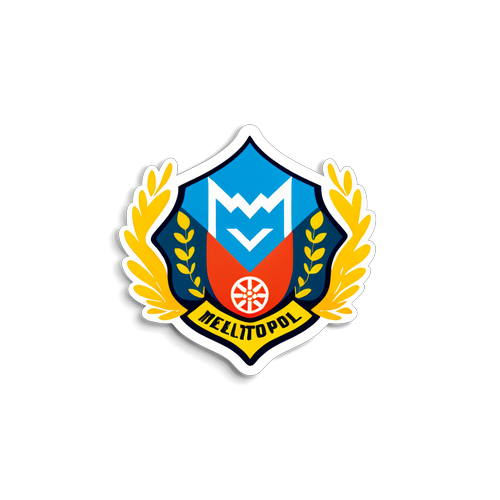 Дизайн шапки з редизайном логотипу Мелітополя
