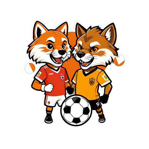 Perlawanan Bertenaga: Maskot Wolverhampton dan Southampton Berhadapan di Padang! 