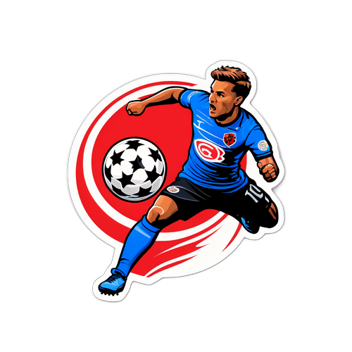 미트윌란과 겐크의 강렬한 대결 스티커