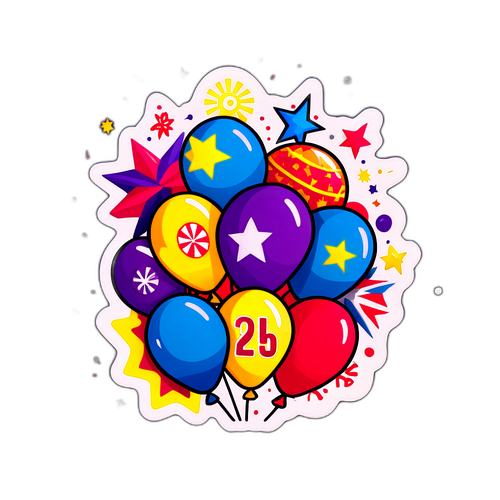 Stiker Cuti Umum 2025
