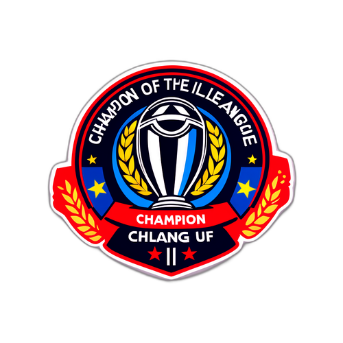 Trofee Stickers: Kampioen van de Champions League