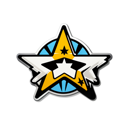 Nálepka s ikonami her Rockstar Games