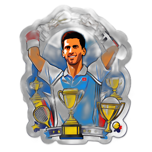 Novak Djokovic met Trophées