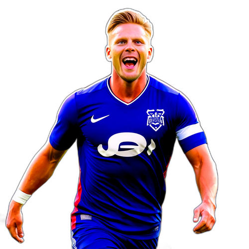 Joel Pohjanpalo jalkapallokentällä