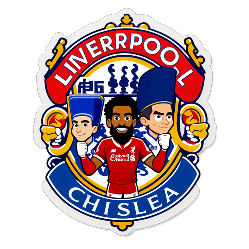 ¡Rivales Eternos! Liverpool y Chelsea Cobran Vida como Personajes de Caricaturas