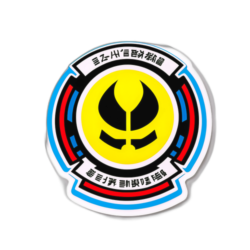 自衛隊のシンボルと誇り高いキャッチフレーズのデザイン