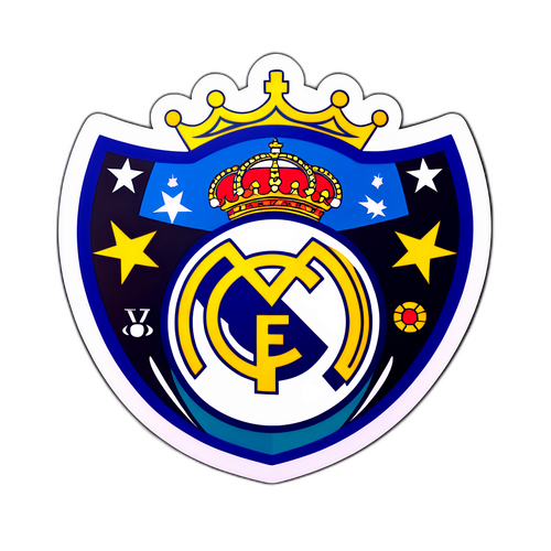 Kumpetisyon sa Real Madrid vs Juventus Sticker