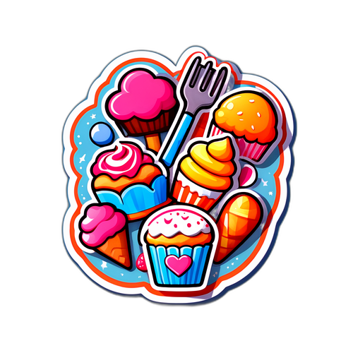 Bagning Udfordring Sticker