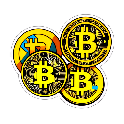 Symbolika BTC i USD na rynku kryptowalut