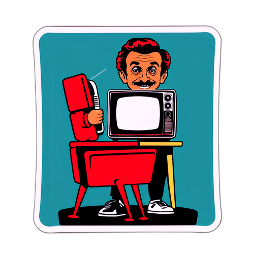 Sticker Artistico di Pippo Baudo