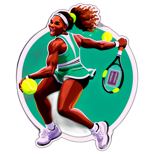 Serena Williams in Azione