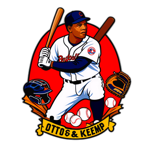 Otto Kemp Baseball Tribute Sticker