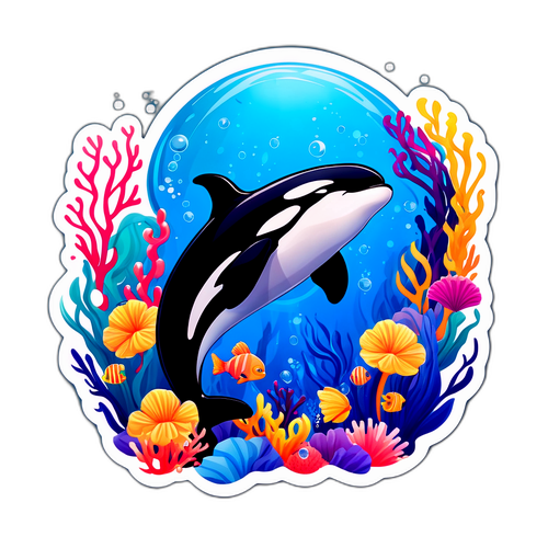 Stiker Jessica Orca Ceria