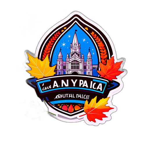 สติกเกอร์ใบไม้ฤดูใบไม้ร่วงเกี่ยวกับ Crystal Palace