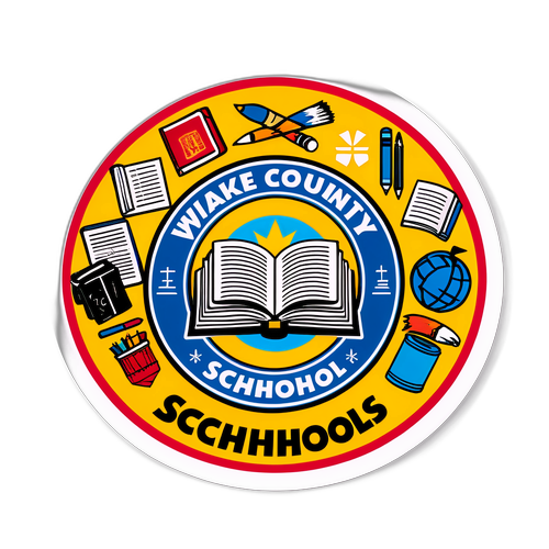 Wake County Schools Education Sticker