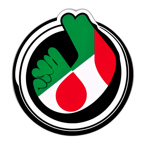 Desain Stiker Simbolis Perdamaian dan Harapan