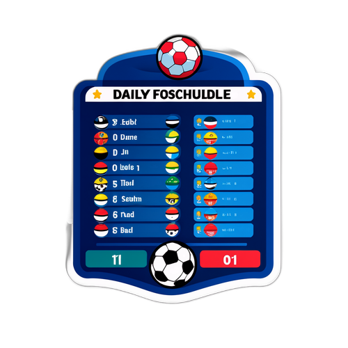 ตารางการแข่งขันฟุตบอลประจำวันที่แสดงเวลา