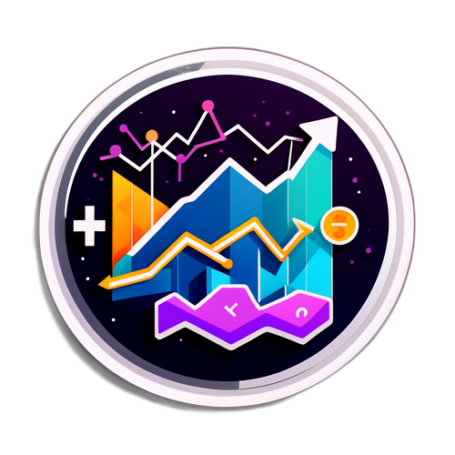 क्रिप्टो वित्तीय स्टिकर