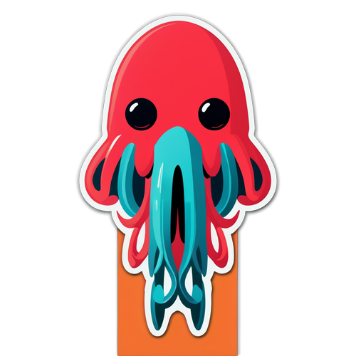 Sticker geïnspireerd door Squid Game seizoen 3