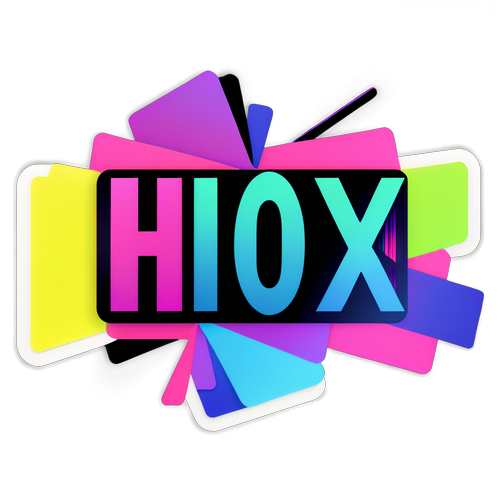 HBO Max-logotyp i neonlys med filmremsor runt omkring