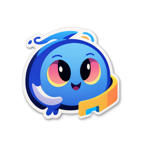 Discord Topluluğu Temalı Sevimli Sticker