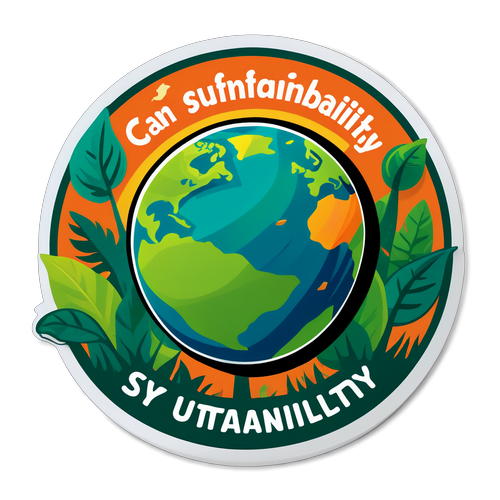 Eco-Friendly na Sticker para sa Sustainability