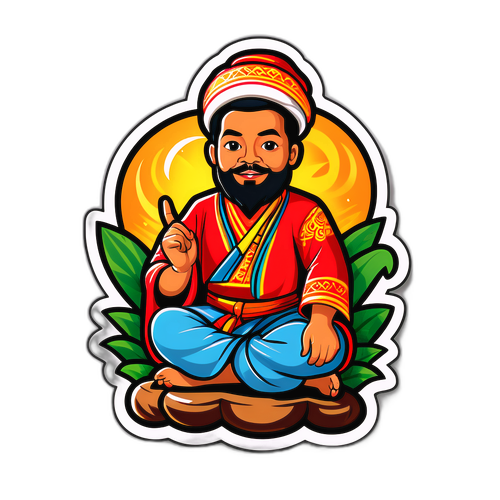 Desain Stiker Tradisional Wilawan Emsawat