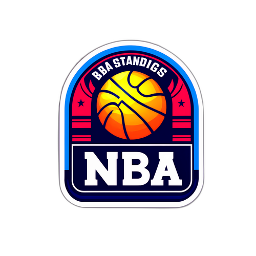 एनबीए स्टैंडिंग्स स्टिकर