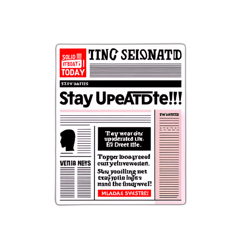 Стикер с новостями сегодня