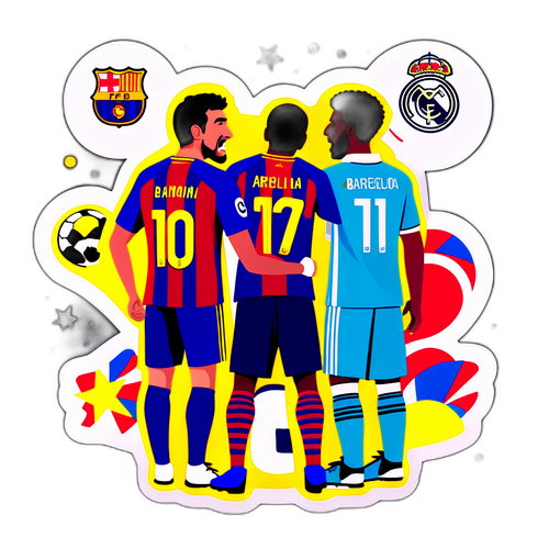 Emocionális pillanatok a Real Madrid és Barcelona mérkőzéséről