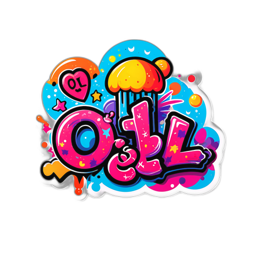 Speelse OL Sticker