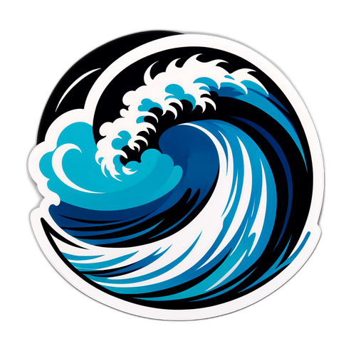 Diseño de Ola Estilizada