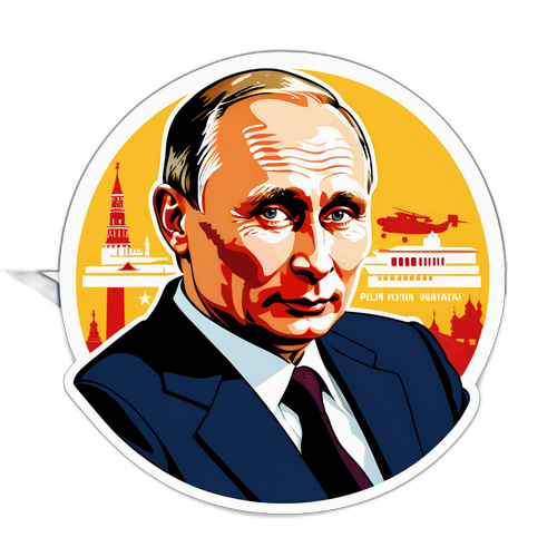 Sticker היסטורי של פוטין