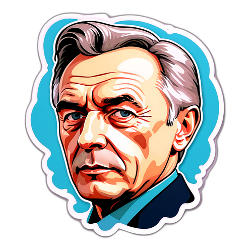 Мінімалістичний портрет Володимира Симонова