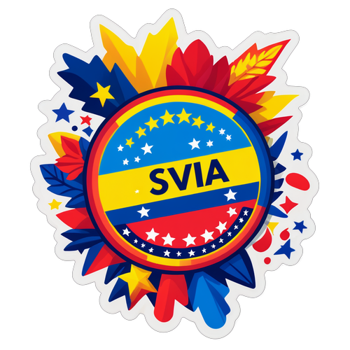 Sticker Festivo de Elecciones en Venezuela