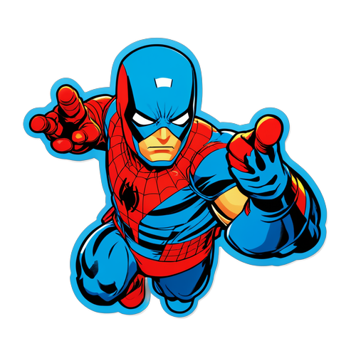 Marvel Rivals Sticker Featuring Iconic Characters