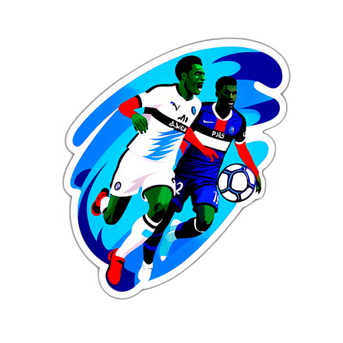 Ατελείωτη ενέργεια στον αγώνα Auxerre vs PSG