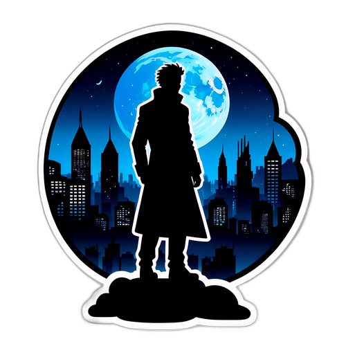 Mystisk Silhuett av Karaktär