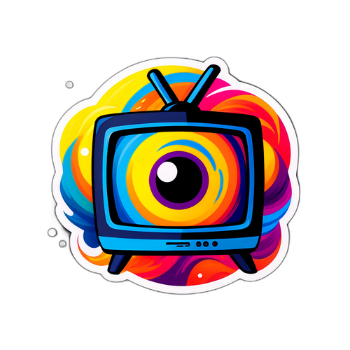 Fargerik TV.2-logo med dynamiske bølger