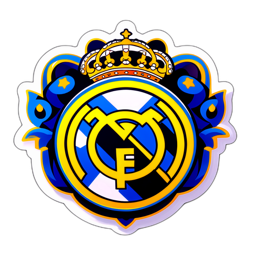 Reka Bentuk Kartun Lencana Real Madrid