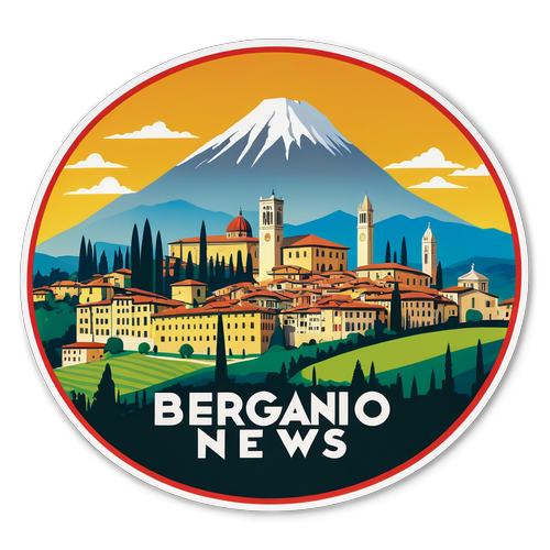 Panorama di Bergamo