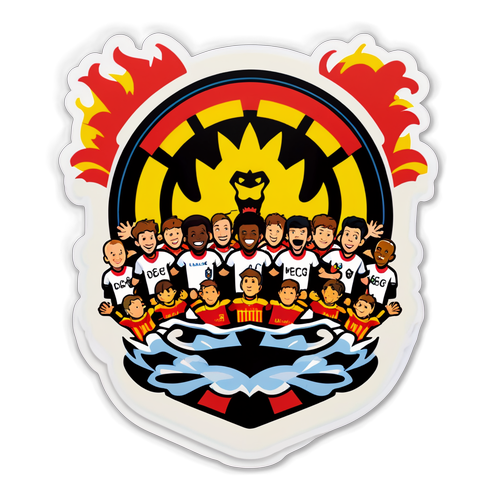 Voel de Passie! Uitzinnige Sticker van Standard Mechelen Brengt Stadionvibes naar Jou!