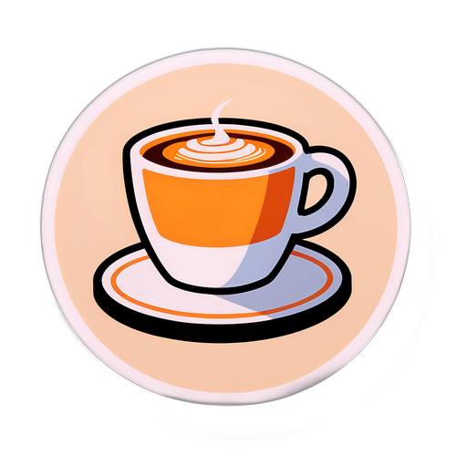 咖啡杯贴纸