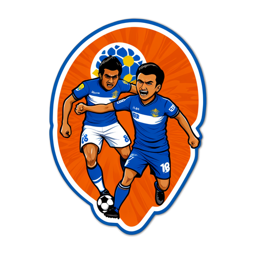 Persija vs Persib Sticker