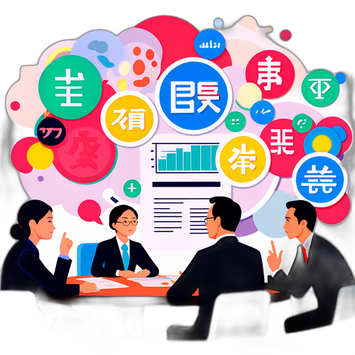 日本銀行政策会議における重要な決定を討論する人々