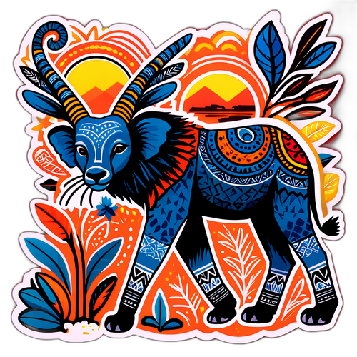 Sticker ya Omuga Kabisae