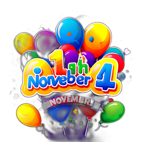 Una celebración colorida para el 4 de noviembre